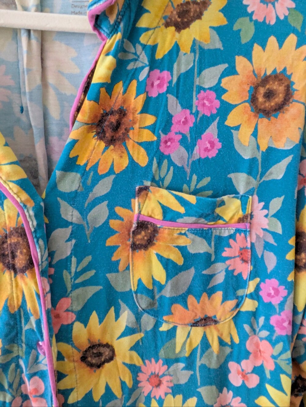 Littlesleepies Sunflower Bamboo Sleepshirt - Picture 4 of 5